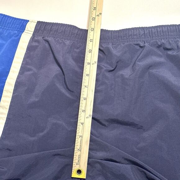 Polo Sport Ralph Lauren Swim Trunks Shorts Men L Blue Lined Drawstring Y2K VTG - Picture 4 of 11